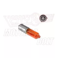 Izzó 12V 21W BAY9S 120fok sárga