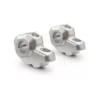 Kormánykiemelő 22mm kormányhoz +30mm fel, +21mm hátra (ezüst színű)