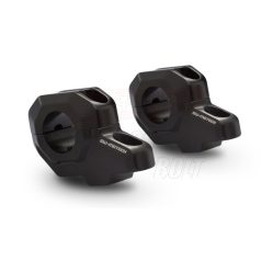   Kormánykiemelő 28mm kormányhoz +30mm fel, +21mm hátra Fekete