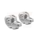 Kormánykiemelő 28mm kormányhoz +30mm fel, +21mm hátra Ezüst