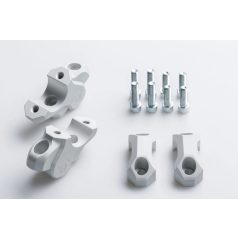 Kormánykiemelő BMW 32mm kormányhoz 30+30mm Ezüst