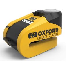   Riasztós tárcsafékzár OXFORD Quartz XA10 sárga/fekete színű