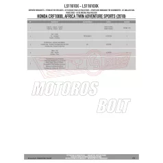   Lámpatartó kiegészítő lámpákhoz HONDA CRF1000L Africa Twin Adventure Sports (2018-2019) GIVI