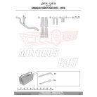 Kiegészító lámpa tartó KAWASAKI Versys 650 (2015-2021) GIVI