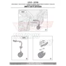 Kiegészító lámpa tartó BMW R 1250 RT (2019-2020) GIVI