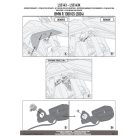 Kiegészítő lámpa tartó BMW R 1300 GS (2024-2025) GIVI