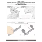 Lámpatartó kiegészítő lámpákhoz KTM 390 ADVENTURE (20 > 24) GIVI