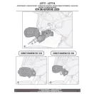 Lámpatartó kiegészítő lámpákhoz KTM 390 ADVENTURE (20 > 24) GIVI