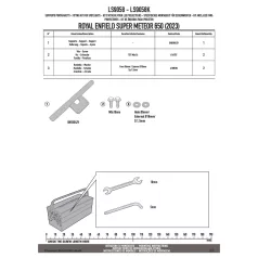   Kiegészítő lámpa tartó ROYAL ENFIELD Super Meteor 650 (2023-2025) GIVI