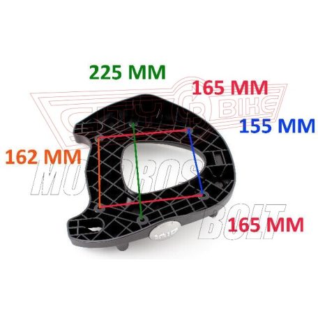 Givi M5 MONOKEY platni – hátsó doboz rögzítő alap FZ konzolhoz