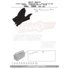 Sárvédő hátsó kerékhez Honda CB 500 X (2013-2018) GIVI