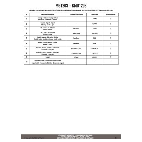 Sárvédő hátsó kerékhez HONDA CB 500 Hornet (2024-2025), HONDA NX 500 (2024-2025) GIVI