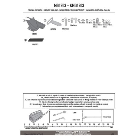 Sárvédő hátsó kerékhez HONDA CB 500 Hornet (2024-2025), HONDA NX 500 (2024-2025) GIVI