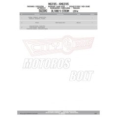   Sárvédő hátsó kerékhez Suzuki DL 1000 V-Strom (2014-2016) GIVI