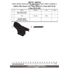 Sárvédő hátsó kerékhez MG3118 SUZUKI DL 1000 V-Strom (2017-2019), SUZUKI V-Strom 1050 DE (2023-2025) GIVI