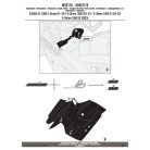 Sárvédő hátsó kerékhez MG3118 SUZUKI DL 1000 V-Strom (2017-2019), SUZUKI V-Strom 1050 DE (2023-2025) GIVI