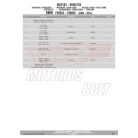 Sárvédő hátsó kerékhez BMW F 650 GS / F 800 GS (2008-2017) / BMW F 700 GS (2013-2017) GIVI