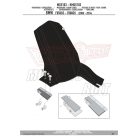 Sárvédő hátsó kerékhez BMW F 650 GS / F 800 GS (2008-2017) / BMW F 700 GS (2013-2017) GIVI