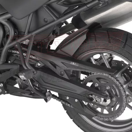 Sárvédő hátsó kerékhez TRIUMPH TIGER 800 (11-17)/ TIGER 800 XC (11-19) / TIGER XR (11-19) GIVI