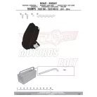 Sárvédő hátsó kerékhez TRIUMPH TIGER 800 (11-17)/ TIGER 800 XC (11-19) / TIGER XR (11-19) GIVI