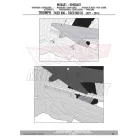 Sárvédő hátsó kerékhez TRIUMPH TIGER 800 (11-17)/ TIGER 800 XC (11-19) / TIGER XR (11-19) GIVI