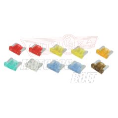 Biztosíték készlet késes mini alacsony 10 db-os