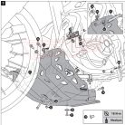 Motorblokk védő HONDA CRF 1100 L SW-Motech