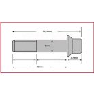 Csavar Féktárcsához TRW M8x30mm (7 db-os szett)