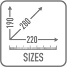 GIVI MT505 5L Bővíthető Thermoformált Tanklock Motoros Tanktáska