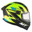 MT Stinger 2 ZIVZE bukósisak fekete/neon/kék S