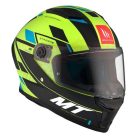 MT Stinger 2 ZIVZE bukósisak fekete/neon/kék XL