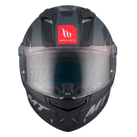 MT Stinger 2 ZIVZE bukósisak matt fekete/szürke/piros L