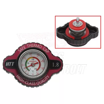 Hűtősapka hőmérővel Honda /Suzuki /Yamaha 1,8 bar