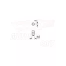 Izzó 12V 1,2W T5 üvegfoglalat Osram W2x4,6d Izzó 12V 1,2W T5 üvegfoglalat Osram W2x4,6d