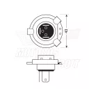 Izzó 12V 35/35W HS1 OSRAM (Lampa)