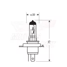 Izzó 12V 60/55W H4 Osram (Lampa)
