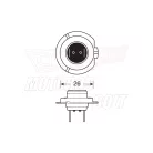 Izzó 12V 55W H7 Osram (Lampa)
