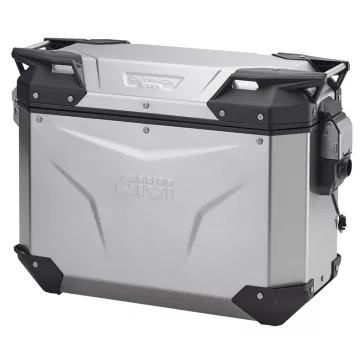   GIVI OBKEV37AL Outback EVO SMART natúr alumínium oldaldoboz, bal oldali – CAM-SIDE rögzítéssel
