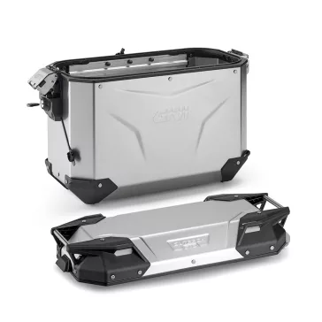   GIVI OBKEV37AR Outback EVO SMART natúr alumínium oldaldoboz, jobb oldali – CAM-SIDE rögzítéssel