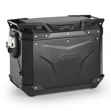   GIVI OBKEV44BR Outback EVO SMART fekete alumínium oldaldoboz, jobb oldali – CAM-SIDE rögzítéssel