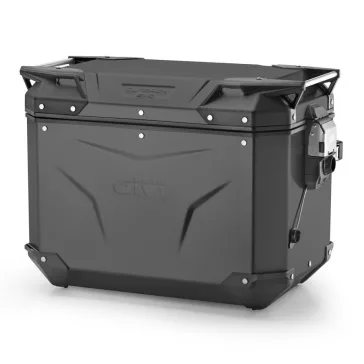  GIVI OBKEV48BL Outback EVO SMART fekete alumínium oldaldoboz, bal oldali – CAM-SIDE rögzítéssel