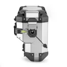 GIVI OBKEVS33AAR Outback EVO SMART kipufogóhoz illesztett- anodizált alumínium oldaldoboz, jobb oldali – CAM-SIDE rögzítéssel