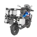 GIVI OBKEVS33AAR Outback EVO SMART kipufogóhoz illesztett- anodizált alumínium oldaldoboz, jobb oldali – CAM-SIDE rögzítéssel