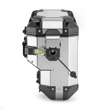   GIVI OBKEVS33AR Outback EVO SMART kipufogóhoz illesztett-natúr alumínium oldaldoboz, jobb oldali – CAM-SIDE rögzítéssel