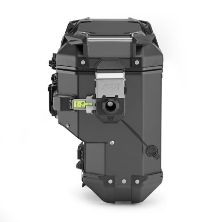 GIVI OBKEVS33BR Outback EVO SMART kipufogóhoz illesztett- festett fekete alumínium oldaldoboz, jobb oldali – CAM-SIDE rögzítéssel