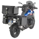 GIVI OBKEVS33BR Outback EVO SMART kipufogóhoz illesztett- festett fekete alumínium oldaldoboz, jobb oldali – CAM-SIDE rögzítéssel