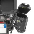 GIVI OBKEVS33BR Outback EVO SMART kipufogóhoz illesztett- festett fekete alumínium oldaldoboz, jobb oldali – CAM-SIDE rögzítéssel