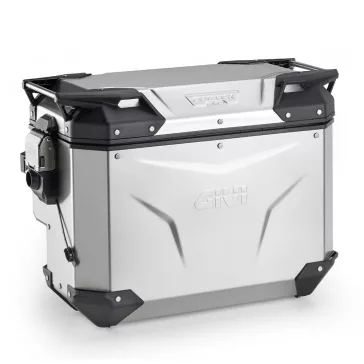   GIVI OBKEVS40AR Outback EVO SMART kipufogóhoz illesztett-natúr alumínium oldaldoboz, jobb oldali – CAM-SIDE rögzítéssel