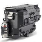 GIVI OBKEVS40BR Outback EVO SMART kipufogóhoz illesztett- festett fekete alumínium oldaldoboz, jobb oldali – CAM-SIDE rögzítéssel