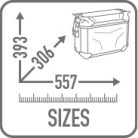 GIVI OBKEVS40BR Outback EVO SMART kipufogóhoz illesztett- festett fekete alumínium oldaldoboz, jobb oldali – CAM-SIDE rögzítéssel